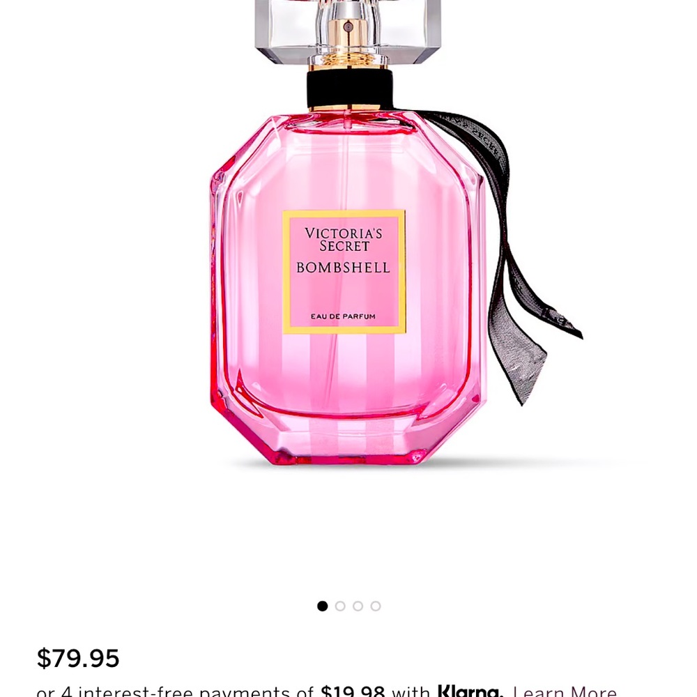 Victoria Secret Bombshell “Escape” perfume.